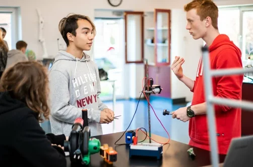 Science som studieretning i 10. Choice på Skrødstrup