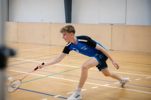 Badminton som fokusfag på Skrødstrup Efterskole